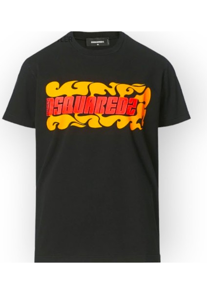Brothers Göğüs Baskılı T-Shirt