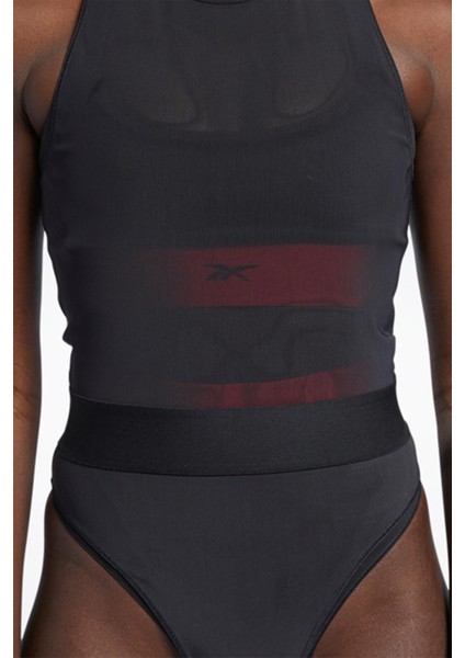 Rbk Cardı Bodysuıt Siyah Kadın Bodysuit