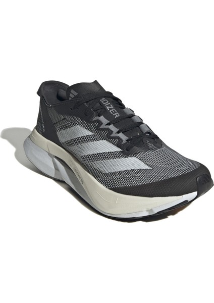 Adizero Boston 12 Kadın Siyah Yol Koşusu Ayakkabısı