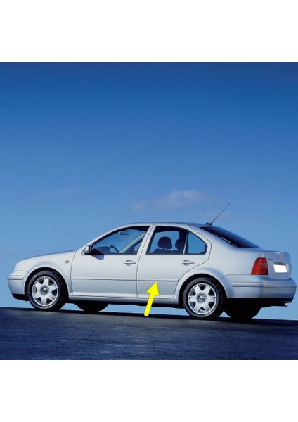 Vw Bora 1999-2005 Sol Arka Kapı Çıtası Boyanır Tip 1J4853753B