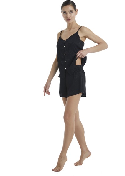 Kadın Siyah Pijama Üstü 60361 fiyatları