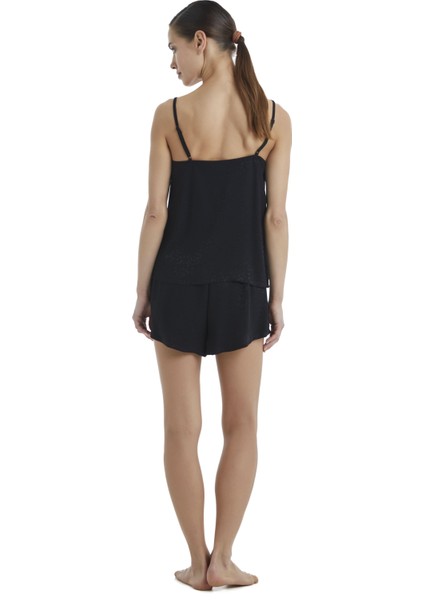 Kadın Siyah Pijama Üstü 60361 modelleri