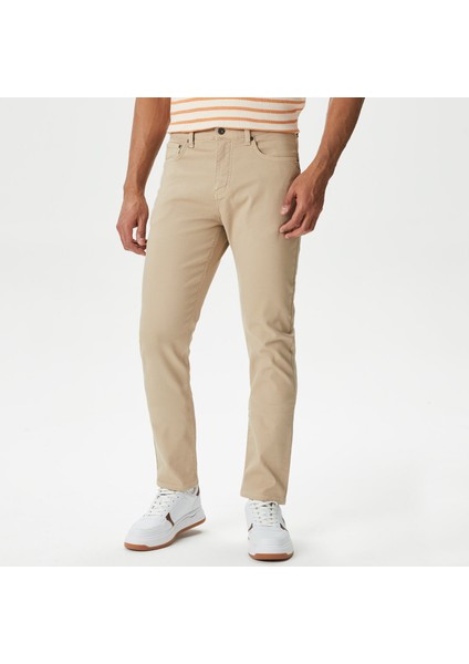 Nautıca Erkek Bej Slım Fıt Pantolon P45011T.2TK