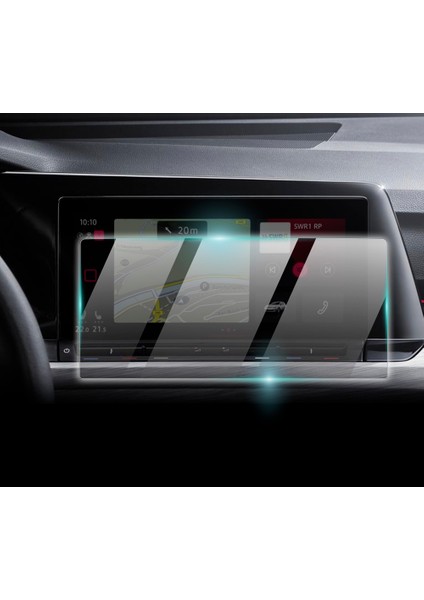 Volkswagen 2022-2024 Golf Gtı - R 10 Inch Navigation Için 9h Nano Ipg Proactive Ekran Koruyucu