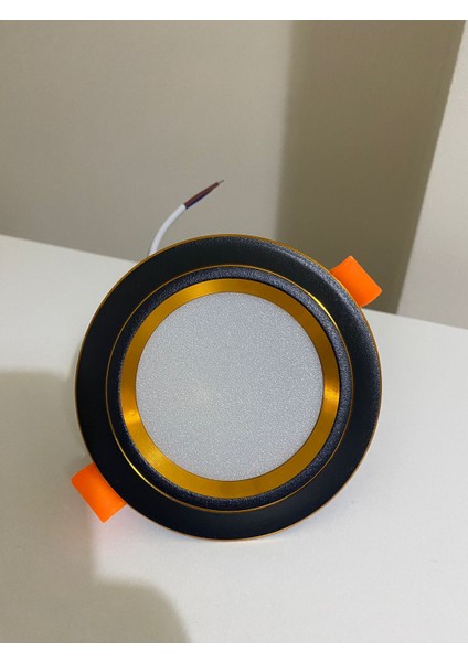 5W Smd Downlight Siyah+Gold Kasa Üç Fonksiyonlu (3000K,4000K,6500K) LED Armatür fiyatları