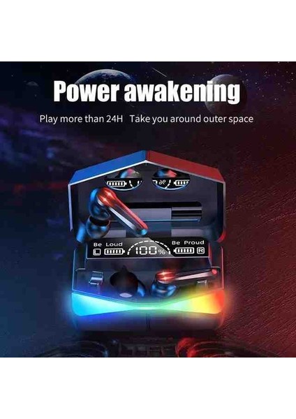 M28 Düşük Gecikmeli Şarj Göstergeli Kablosuz Bluetooth Tws Kulaklık indirimleri