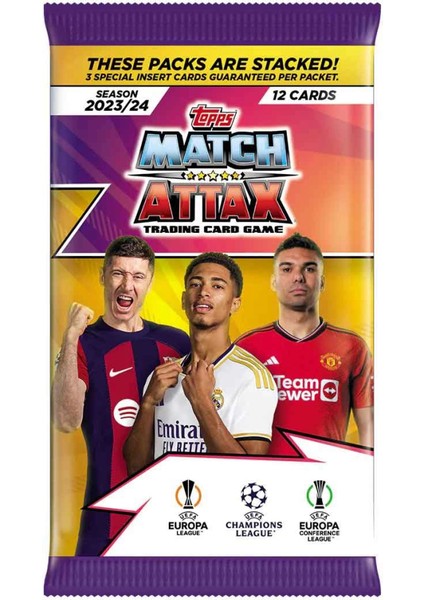 Nessiworld Match Attax 23/24 Futbolcu Kartları Paketi