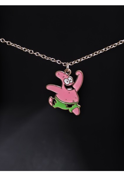 Anime Retro Vintage Sevimli Karakter Unisex Hediyelik Zincirli Kolye