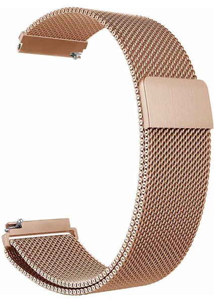 Robor R Gt 2 Için 22 mm Hasır Desenli Mıknatıslı Metal Kayış-Kordon Krd-01