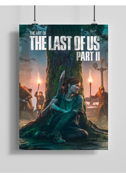 Poster City The Last Of Us Dizi Film Posteri-Çerçevesiz Parlak Fotoğraf Kağıdı