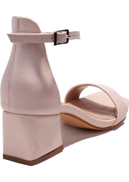 DZA07-928080C Ten Klasik Topuklu Kadın Ayakkabı fırsatları