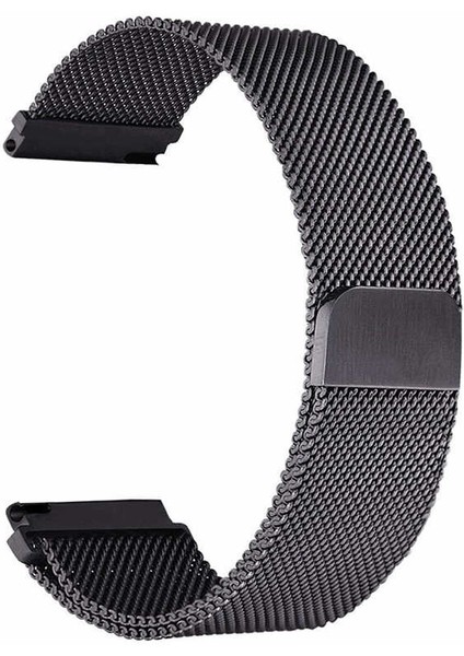 Case 4u C1 Için 22 mm Hasır Desenli Mıknatıslı Metal Kayış-Kordon Krd-01
