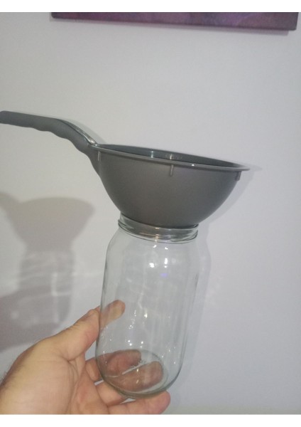 Huni Geniş Ağızlı Kavanoz Doldurma Hunisi