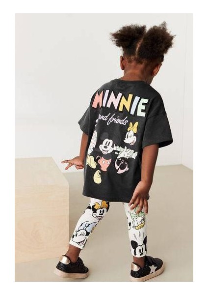 Minnie And Friends Kısa Kollu Taytlı Alt Üst Takım fiyatları