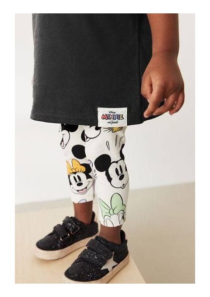 Minnie And Friends Kısa Kollu Taytlı Alt Üst Takım fırsatları