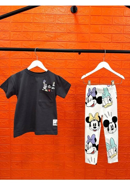 Minnie And Friends Kısa Kollu Taytlı Alt Üst Takım indirimleri