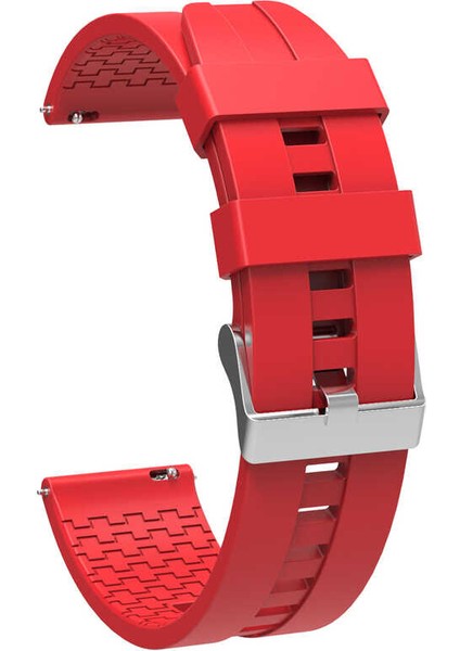 Robor R Gt Için 22 mm Standart Model 7 Kademeli Ayarlanabilir Renkli Silikon Kayış-Kordon Krd-23