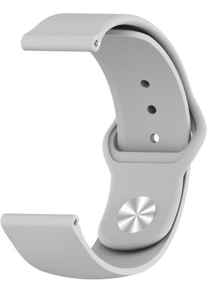 Trident W3 Için 22 mm Standart Model Renkli Ayarlanabilir Silikon Kayış-Kordon Krd-11