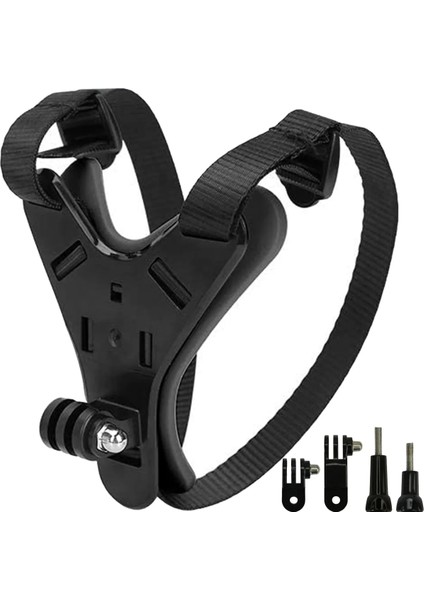 5 Parça Aksiyon Kamera Tutucu Jaw Mount Motor Kask Çene Tutma Aparatı Siyah modelleri