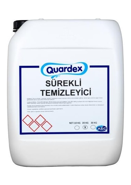 Havuznet Quardex Sürekli Temizleyici/topaklayıcı 20LT