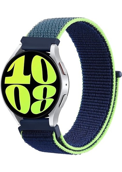 Lokmat Comet Için 22 mm Hasır Kumaş Desenli Naylon Kayış-Kordon Krd-03
