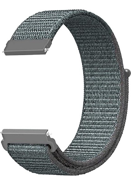 Case 4u C1 Için 22 mm Hasır Kumaş Desenli Naylon Kayış-Kordon Krd-03