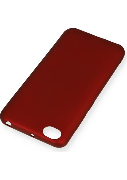 Xiaomi Redmi Go Kılıf Premium Rubber Silikon - Bordo 24051