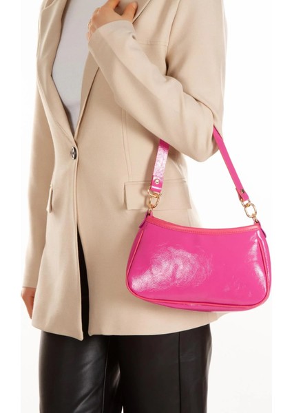 Çapraz Omuz, El Çantası Baget Kadın Kol ve Omuz Çantası-Suni Vegan Deri