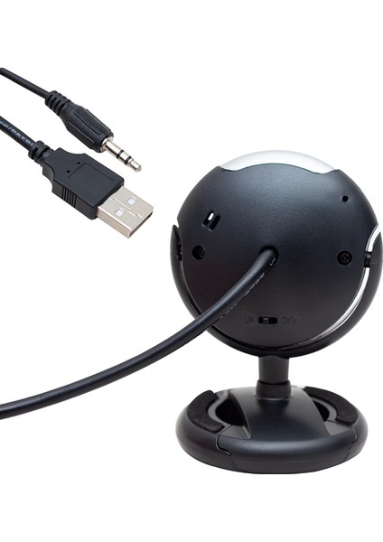 PM-3962 1.3 Mp 10X Zoom 6 Ledli Mikrofonlu USB Webcam