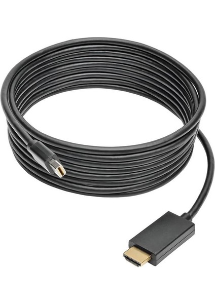 5m Mini Displayport To HDMI Kablo Çevirici Mini Display Port HDMI Thunderbolt Macbook Uyumlu