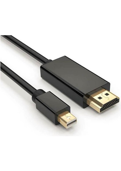 5m Mini Displayport To HDMI Kablo Çevirici Mini Display Port HDMI Thunderbolt Macbook Uyumlu