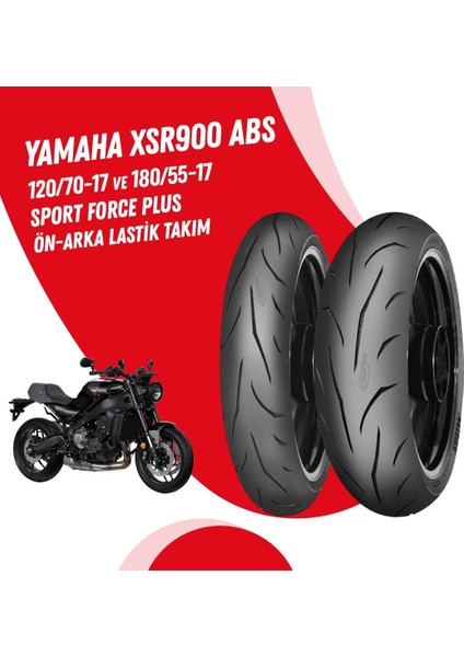 Yamaha Xsr 900 Mitas Sport Force + Lastik Takımı