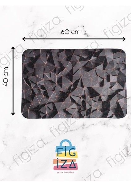 Su Emici Banyo Paspası 3D Desenli Abdest Paspası Kaymaz Taban Banyo Paspası indirimleri