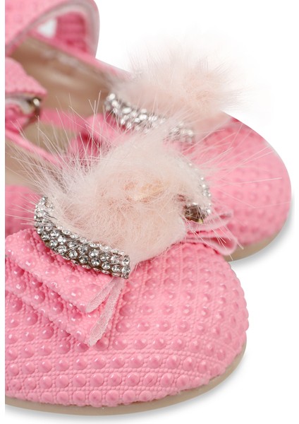 Kız Çocuk Babet Ayakkabı 21-25 Numara Pembe indirimleri