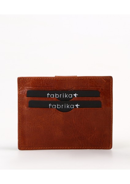 Taba Erkek 11X9X2 cm Deri Cüzdan Frk 335 Crayz