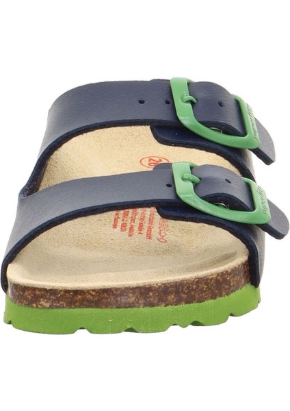 Lacivert - Yeşil Erkek Terlik 1-800111-8210-2 modelleri