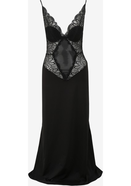 Siyah Kadın Gecelik 74124