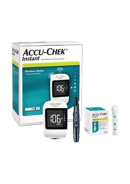 Accu Chek Instant Cihaz+50 Adet Strip