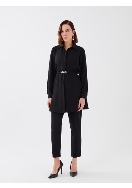 Classic Dar Kalıp Kadın Havuç Pantolon