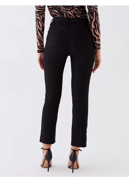 Basic Slim Fit Kadın Jean Pantolon