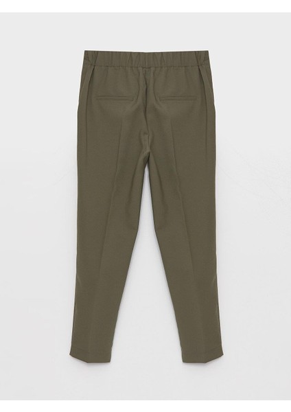Classic Beli Lastikli Standart Fit Kadın Pantolon indirimleri