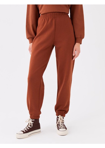 Lcw Modest Kadın Beli Lastikli Düz Jogger Eşofman Altı modelleri