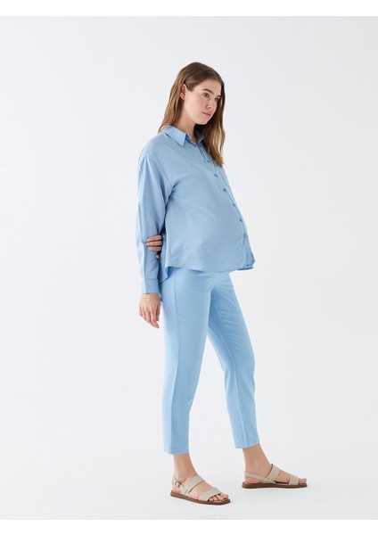 Maternity Beli Lastikli Rahat Kalıp Hamile Pantolon fiyatları