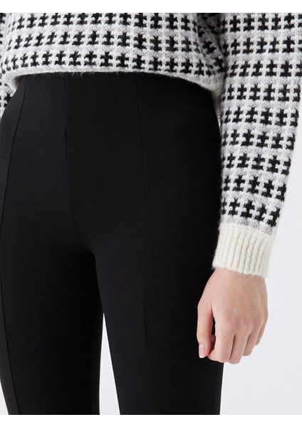 Xsıde Kadın Dar Fit Düz Pantolon