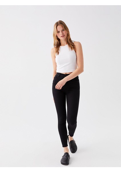 Lcw Jeans Yüksek Bel Süper Skinny Fit Kadın Jean Pantolon modelleri
