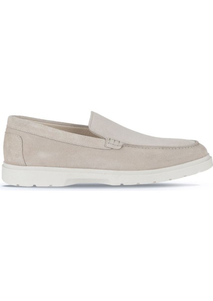 Bueno Shoes Krem Nl Süet Erkek Loafer 11MA24210