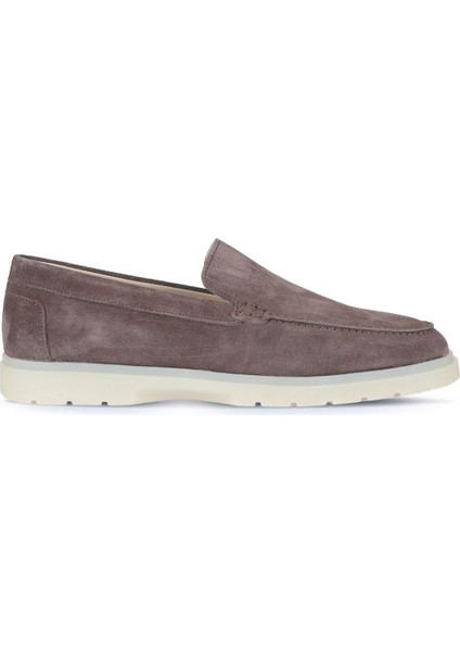 Bueno Shoes Vizon Koyu Süet Erkek Loafer 11MA24210