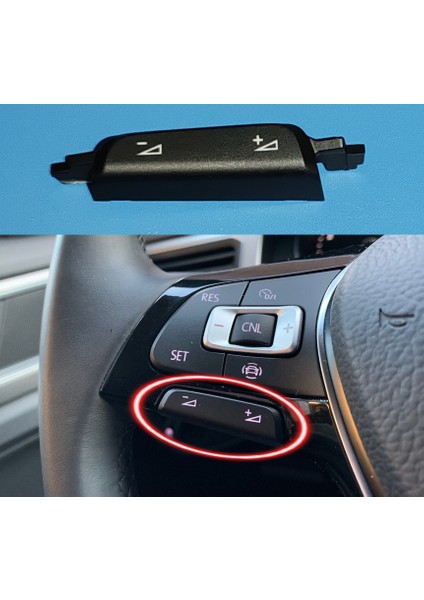 Tiguan Direksiyon Tuşları - Tiguan Ses Açma Kapama Butonu fiyatları