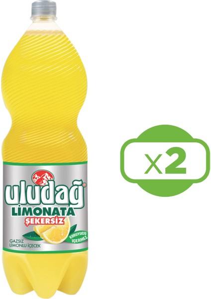 Limonata Şekersiz 2 Lt 2 Li