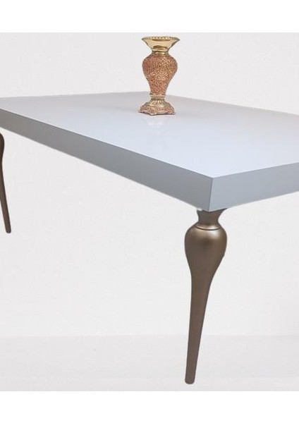 Orta Sehpa 90362 Demonto Kayın Tombul Yüksek Ayak Krem Renk Geniş Tablo El Yapım indirimleri